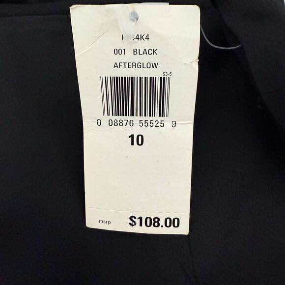 Y2K Deadstock Anne Klein Satin Slip Skirt NWT Flowy Casual Women’s 10 - Picture 3 of 5